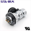 25M GX25 Circular Aviation Connectors,2 3 4 5 6 7 8 10 12pin core Male and Female Electrical Connectors